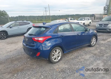 2013 Hyundai Elantra Gt from USA, damaged, VIN KMHD35LE1DU049487